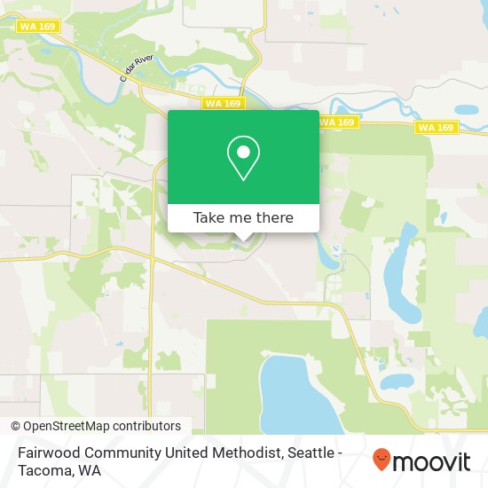 Fairwood Community United Methodist map