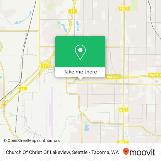 Church Of Christ Of Lakeview map
