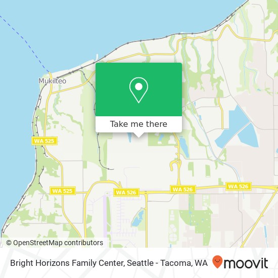 Bright Horizons Family Center map