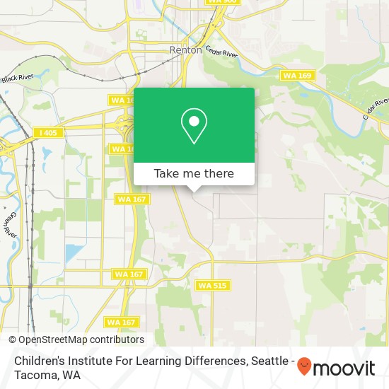 Children's Institute For Learning Differences map