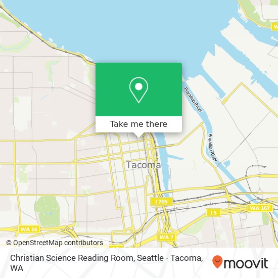 Christian Science Reading Room map