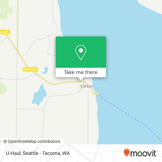 U-Haul map