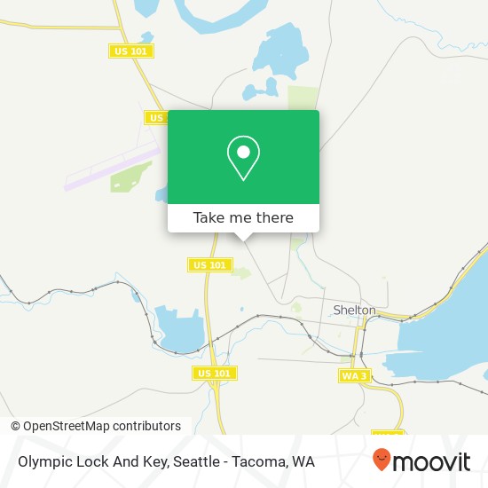 Mapa de Olympic Lock And Key