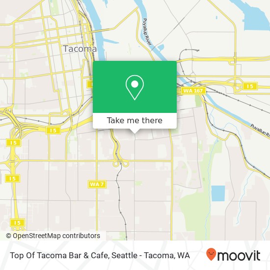 Top Of Tacoma Bar & Cafe map