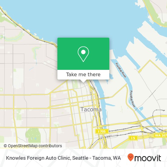 Mapa de Knowles Foreign Auto Clinic