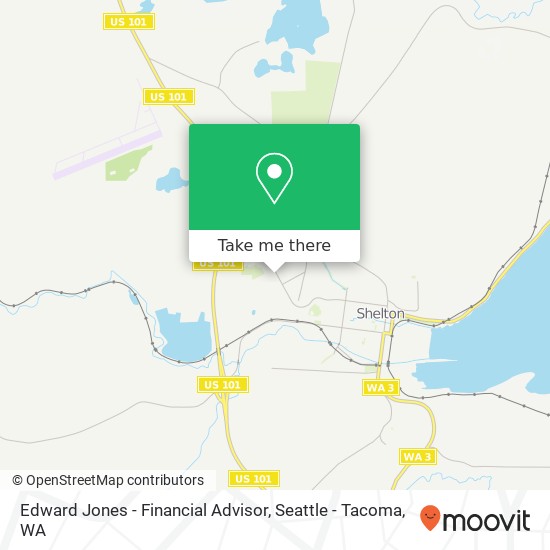 Mapa de Edward Jones - Financial Advisor