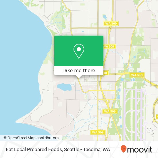 Eat Local Prepared Foods map