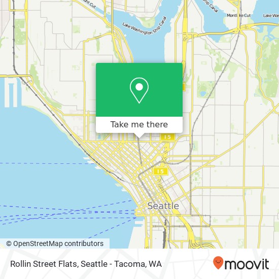 Mapa de Rollin Street Flats