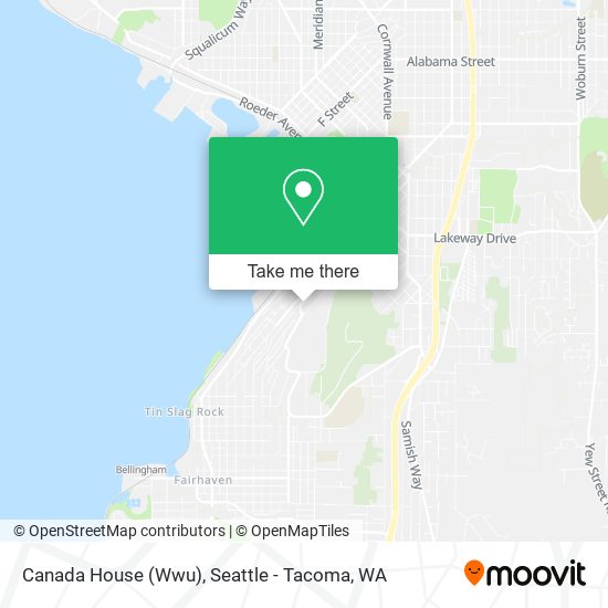 Mapa de Canada House (Wwu)
