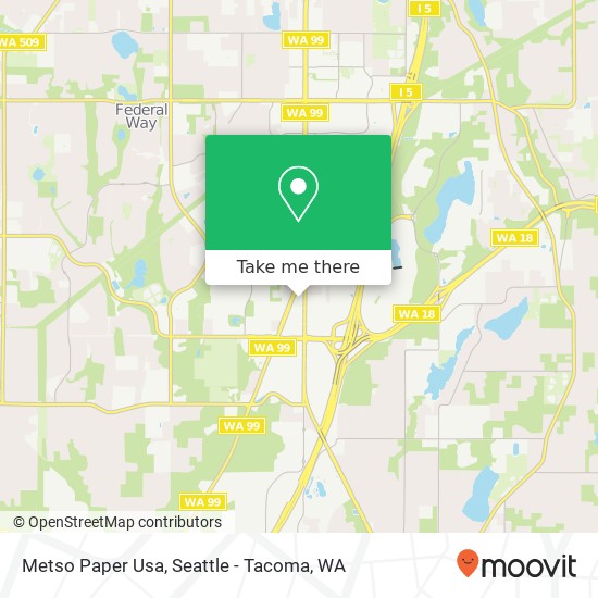 Metso Paper Usa map