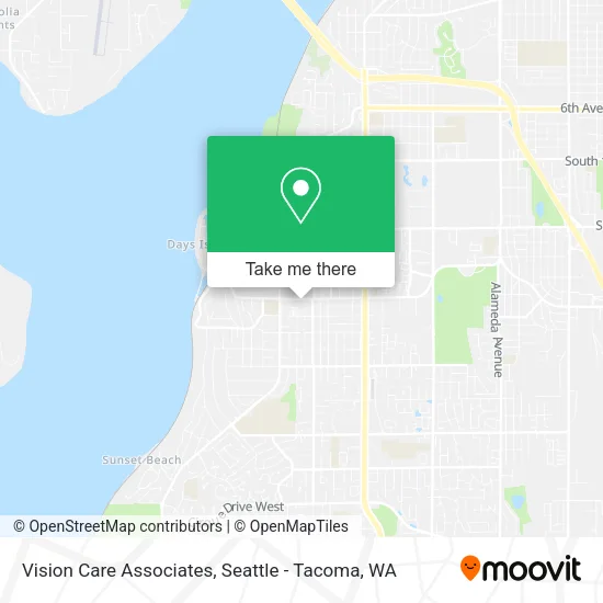 Mapa de Vision Care Associates