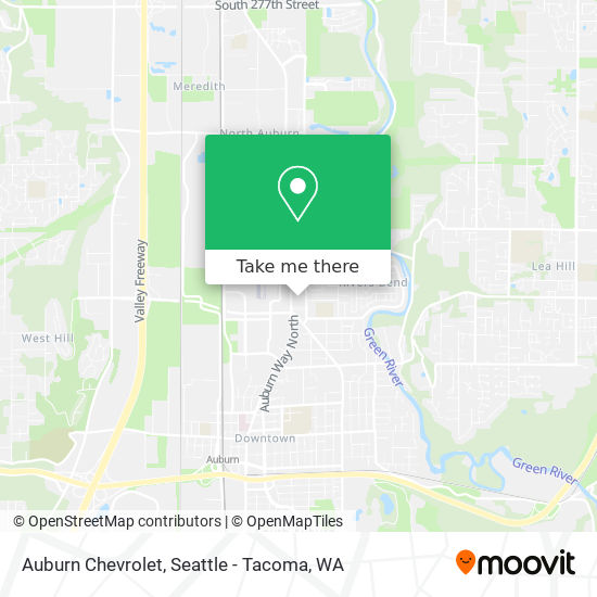 Auburn Chevrolet map