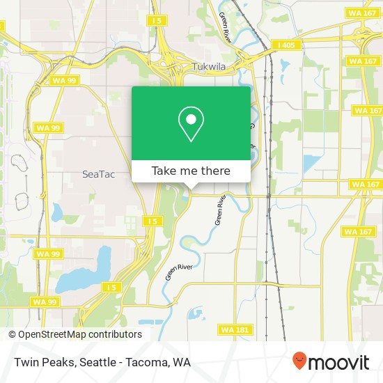 Twin Peaks map