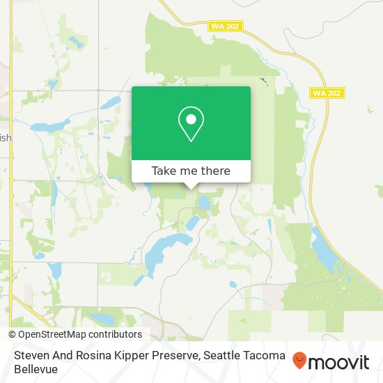 Mapa de Steven And Rosina Kipper Preserve