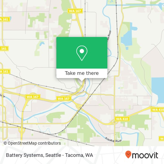 Battery Systems map