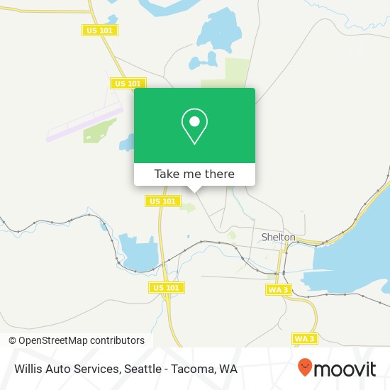 Mapa de Willis Auto Services