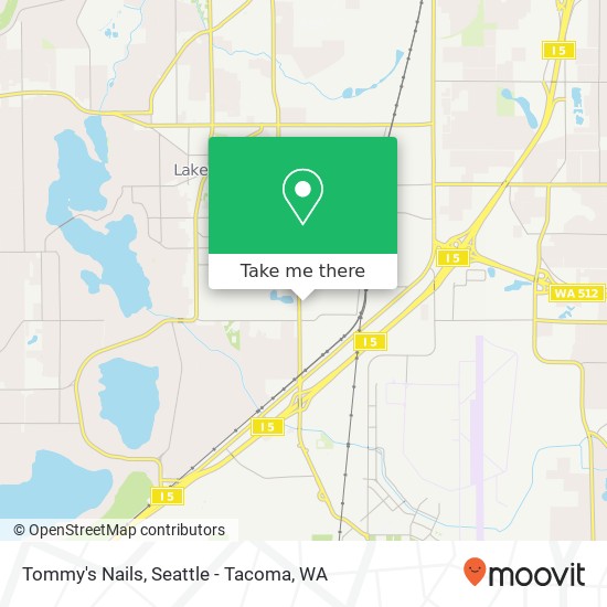 Tommy's Nails map