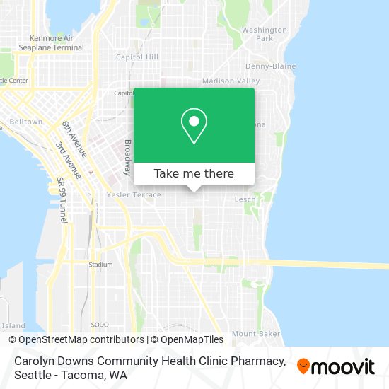 Carolyn Downs Community Health Clinic Pharmacy map