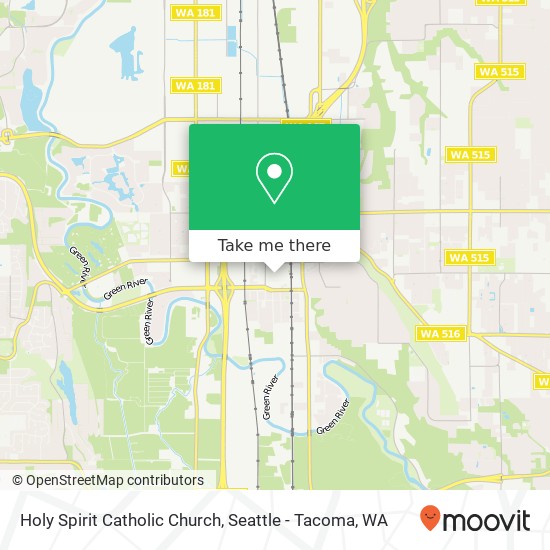 Mapa de Holy Spirit Catholic Church