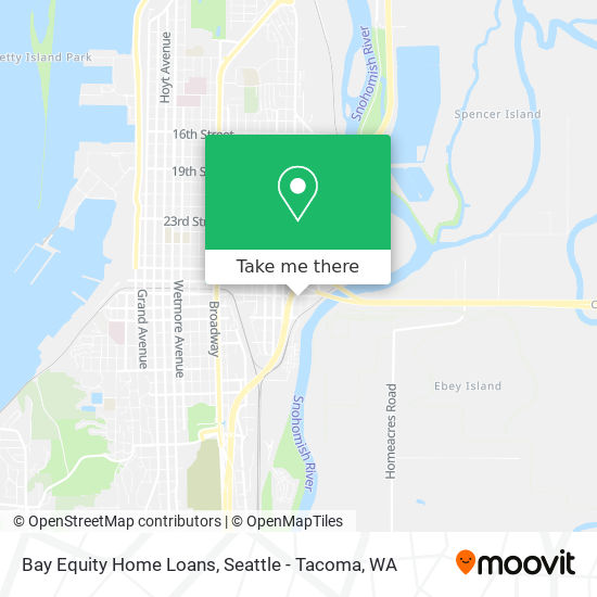 Bay Equity Home Loans map