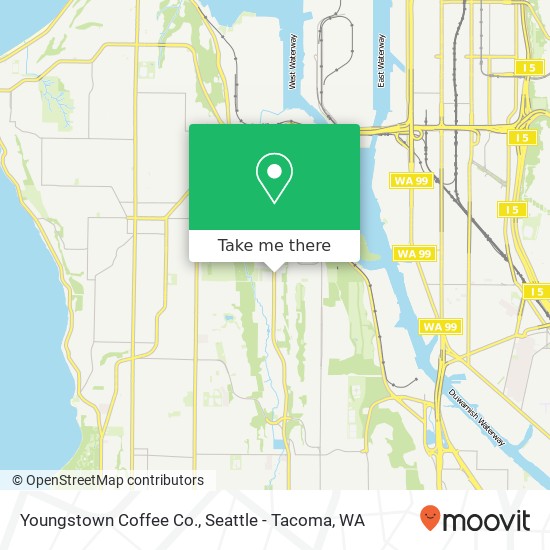 Mapa de Youngstown Coffee Co.