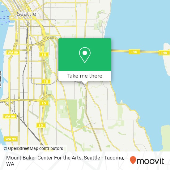 Mount Baker Center For the Arts map