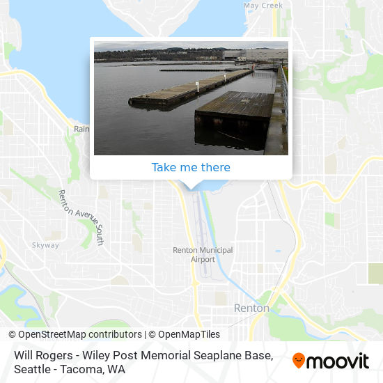 Will Rogers - Wiley Post Memorial Seaplane Base map