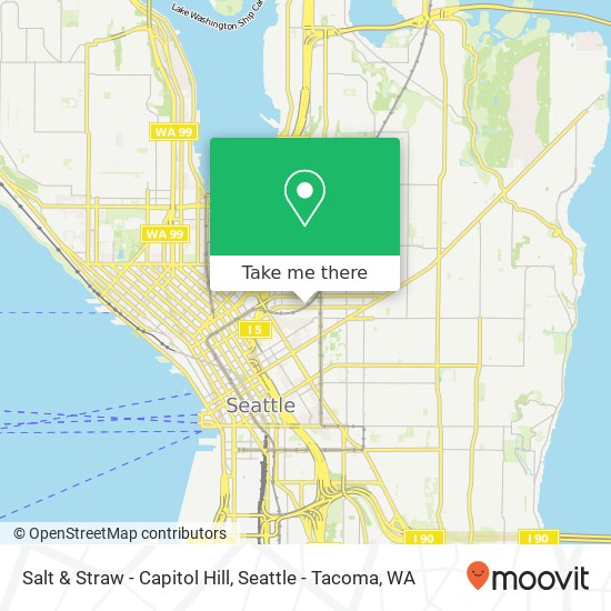 Salt & Straw - Capitol Hill map