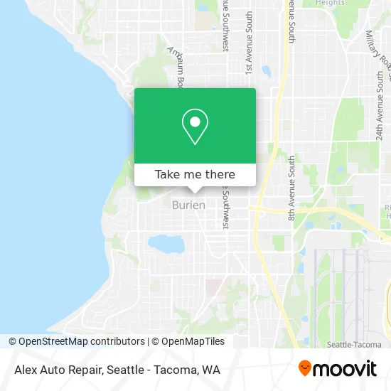Alex Auto Repair map