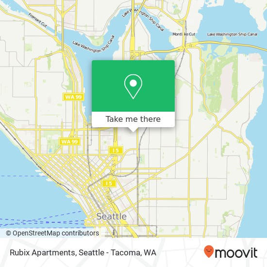 Rubix Apartments map