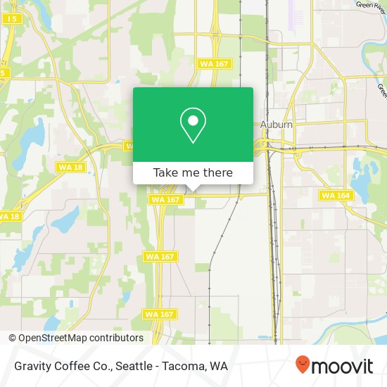 Gravity Coffee Co. map