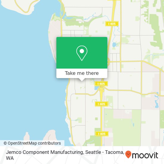 Mapa de Jemco Component Manufacturing