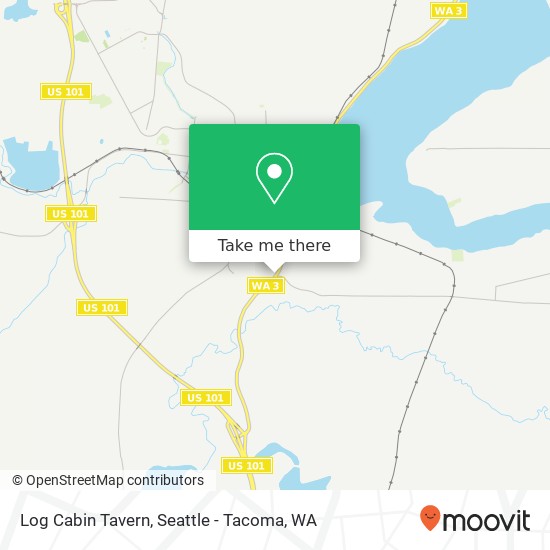 Mapa de Log Cabin Tavern