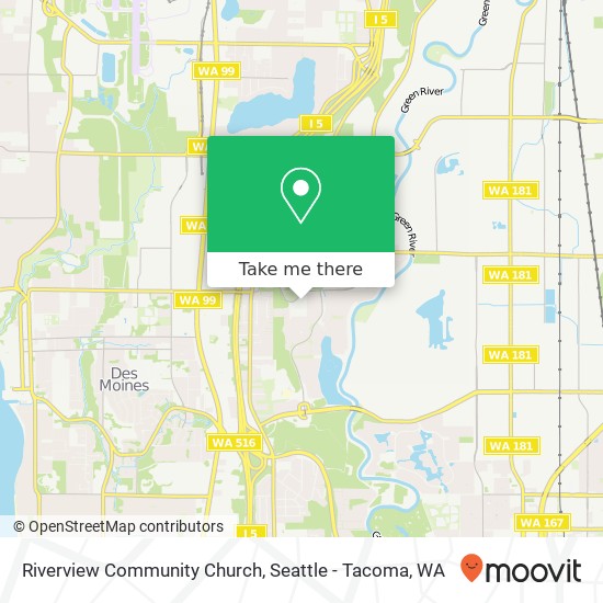 Mapa de Riverview Community Church