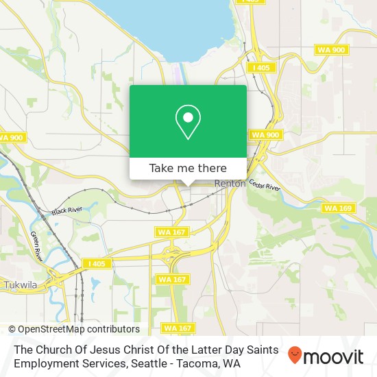 Mapa de The Church Of Jesus Christ Of the Latter Day Saints Employment Services