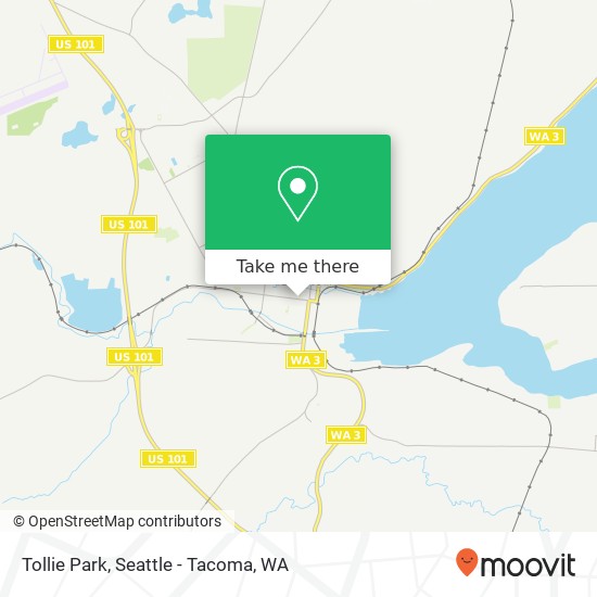 Tollie Park map