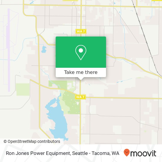 Ron Jones Power Equipment map