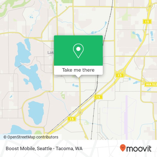 Boost Mobile map