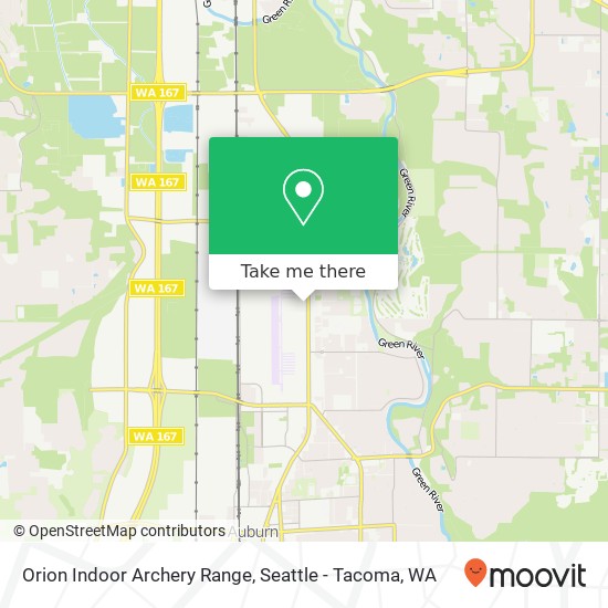 Orion Indoor Archery Range map