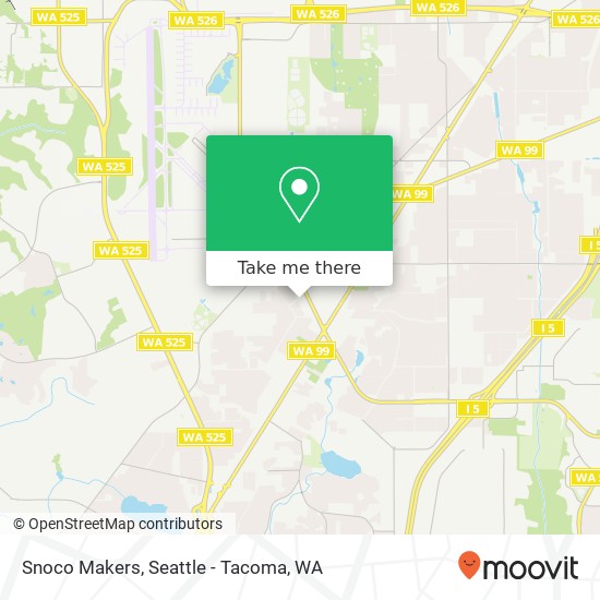 Mapa de Snoco Makers