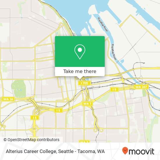 Alterius Career College map