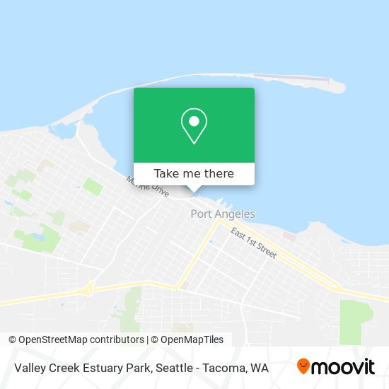 Valley Creek Estuary Park map