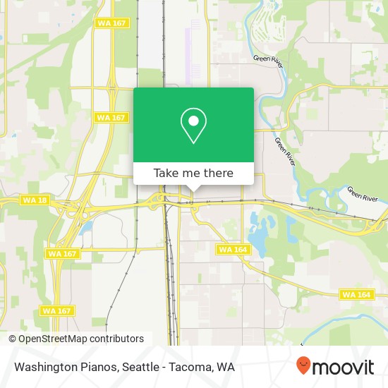 Washington Pianos map