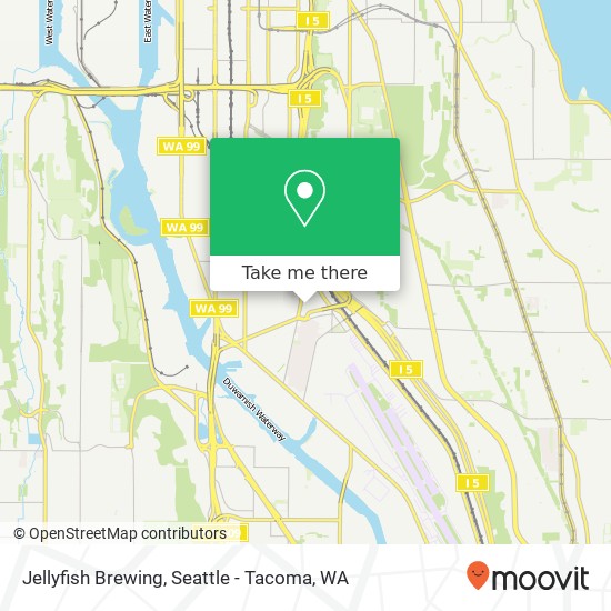 Mapa de Jellyfish Brewing