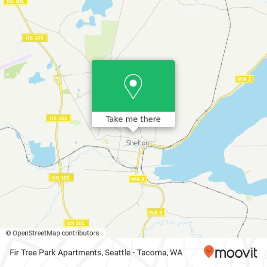 Fir Tree Park Apartments map