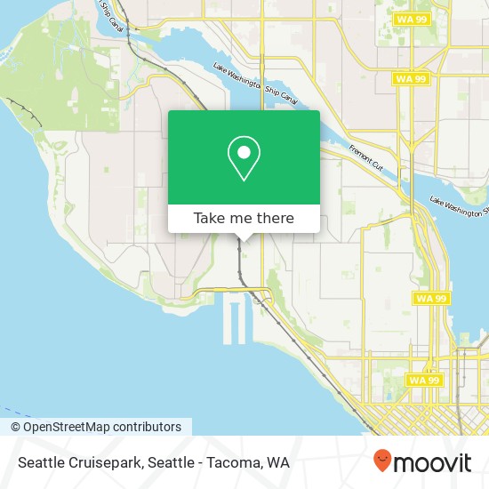 Mapa de Seattle Cruisepark