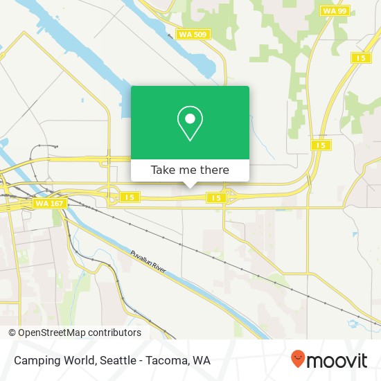 Mapa de Camping World