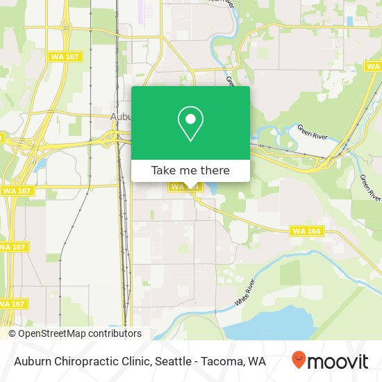 Auburn Chiropractic Clinic map