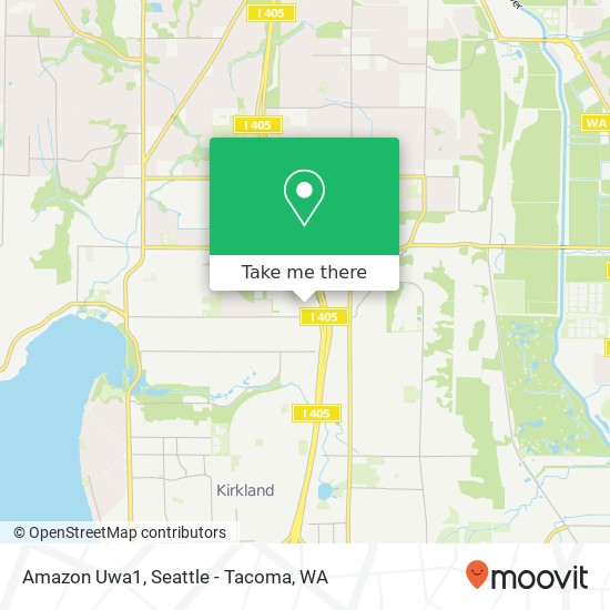 Amazon Uwa1 map
