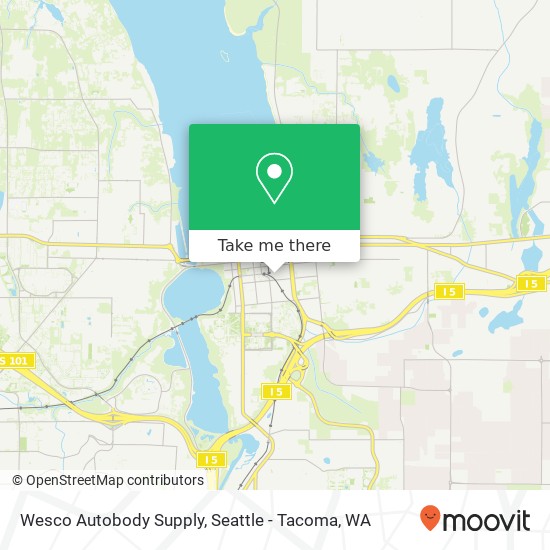 Wesco Autobody Supply map